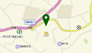 ダイソーイオンタウン稲取店の地図画像