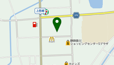 ダイソー掛川ショッピングセンター店の地図画像