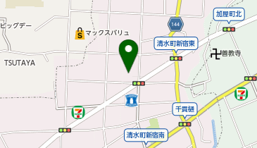ダイソー静岡清水町店の地図画像