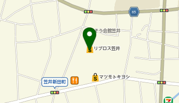 ダイソーリブロス浜松笠井店の地図画像