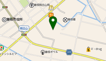 ダイソー藤枝緑町店の地図画像