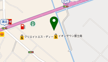 ダイソーイオンタウン富士南店の地図画像