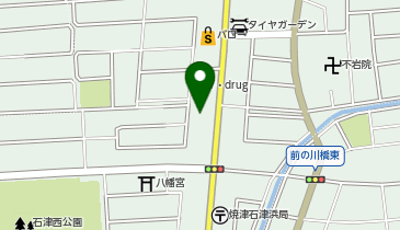 ダイソー焼津石津店の地図画像