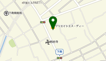 ダイソー静岡高松店の地図画像