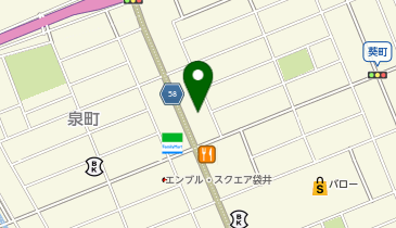 ダイソー袋井葵町店の地図画像