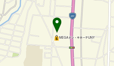 Seria MEGAドン・キホーテUNY浜松泉町店の地図画像