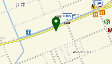ダイソー袋井川井店の地図画像