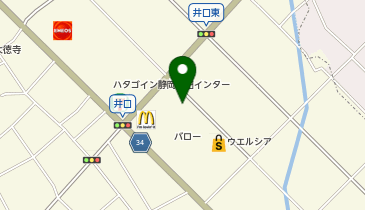 ダイソーバロー井口店の地図画像