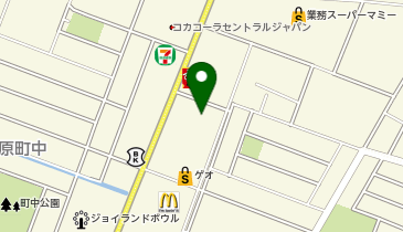 auショップ沼津原の地図画像