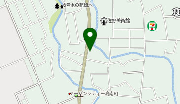 auショップ三島中央の地図画像