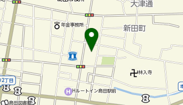 ドコモショップ島田店の地図画像