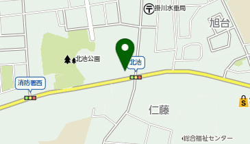 auショップ掛川北池の地図画像
