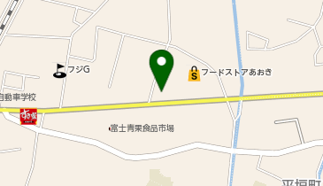 auショップ富士柚木の地図画像