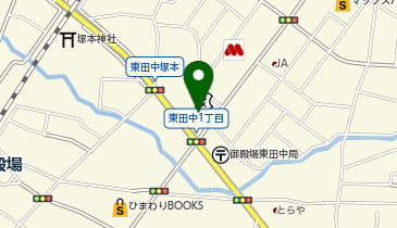 デイリーヤマザキ御殿場東田中店の地図画像