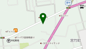 静岡トヨタ自動車宮竹店の地図画像