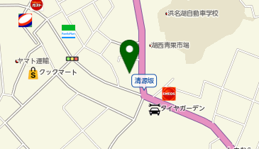 静岡トヨタ自動車湖西新居店の地図画像