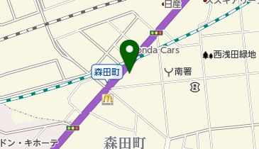 ネッツトヨタ静浜森田店の地図画像