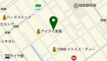 レクサス静岡駿河の地図画像