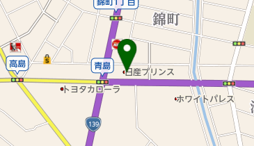 日産プリンス静岡富士錦町店の地図画像