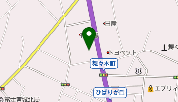 Honda Cars静岡富士宮ひばりが丘店の地図画像