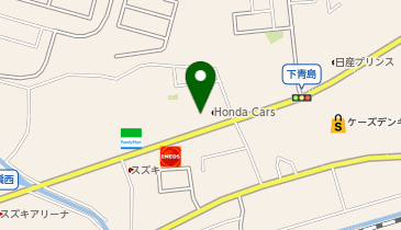 Honda Cars静岡西藤枝青島店の地図画像