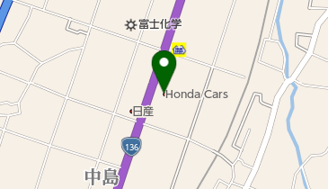 Honda Cars静岡伊豆大仁店の地図画像
