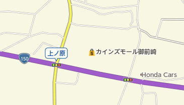 Honda Cars中央静岡藤枝築地店の地図画像