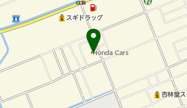 Honda Cars袋井川井店の地図画像