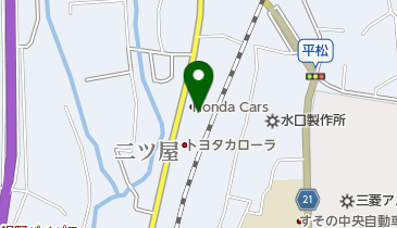 Honda Cars静岡裾野伊豆島田店の地図画像