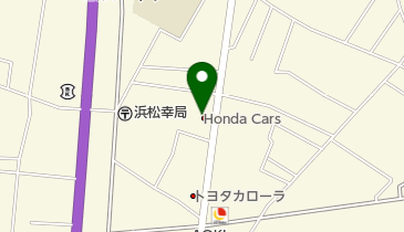 Honda Cars静岡西浜松幸店の地図画像