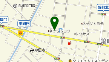 Honda Cars静岡沼津店の地図画像