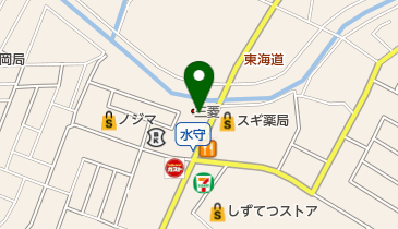 駿遠三菱自動車販売藤枝店の地図画像