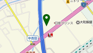 東海三菱自動車販売中吉田店の地図画像