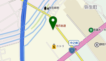 東海三菱自動車販売中吉田店の地図画像