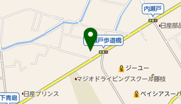 静岡マツダ藤枝西店の地図画像