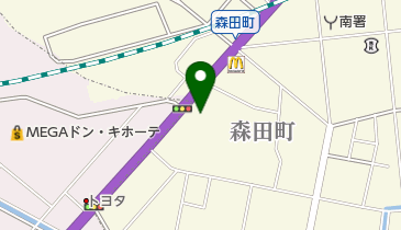 静岡マツダ浜松森田店の地図画像