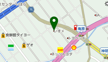 いすゞ自動車中部静岡支社・清水サービスセンターの地図画像