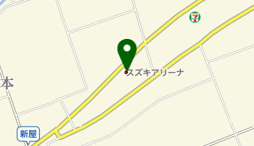 スズキ自販浜松スズキアリーナ袋井の地図画像