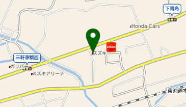 スズキ自販静岡藤枝営業所の地図画像