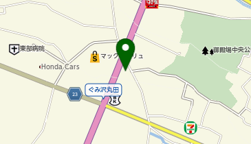 スズキ自販静岡スズキアリーナ御殿場中央の地図画像