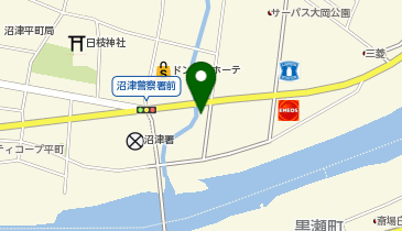 スズキアリーナ沼津大岡の地図画像