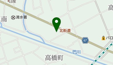 スズキ自販静岡スズキアリーナ清水高橋の地図画像