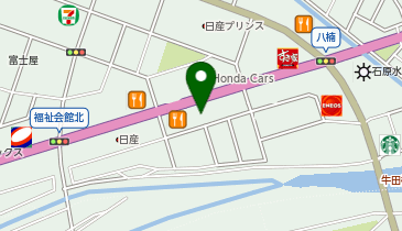 自社ローン専門店じしゃロン焼津店の地図画像