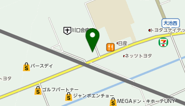 ガリバーLIBERALA掛川の地図画像