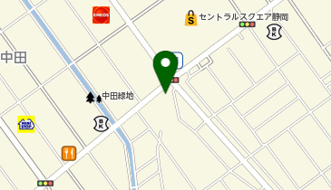 レッドバロン静岡の地図画像