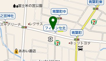 BMW富士の地図画像