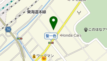 ポルシェセンター静岡の地図画像