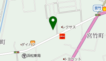 フォルクスワーゲン浜松の地図画像