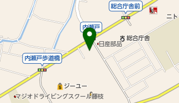 トヨタユナイテッド静岡藤枝西中古車店の地図画像