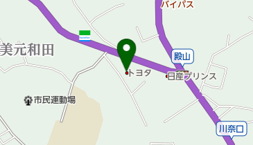 静岡トヨタ自動車伊東店の地図画像